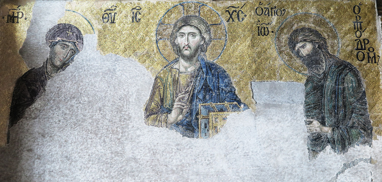 Deesis Mosaic, Hagia Sophia, Istanbul