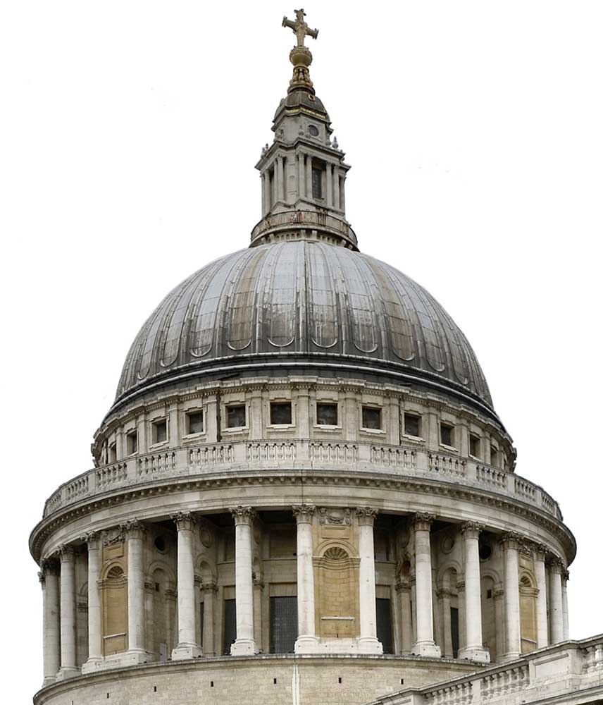 St Pau's Cathedral, Dome, London