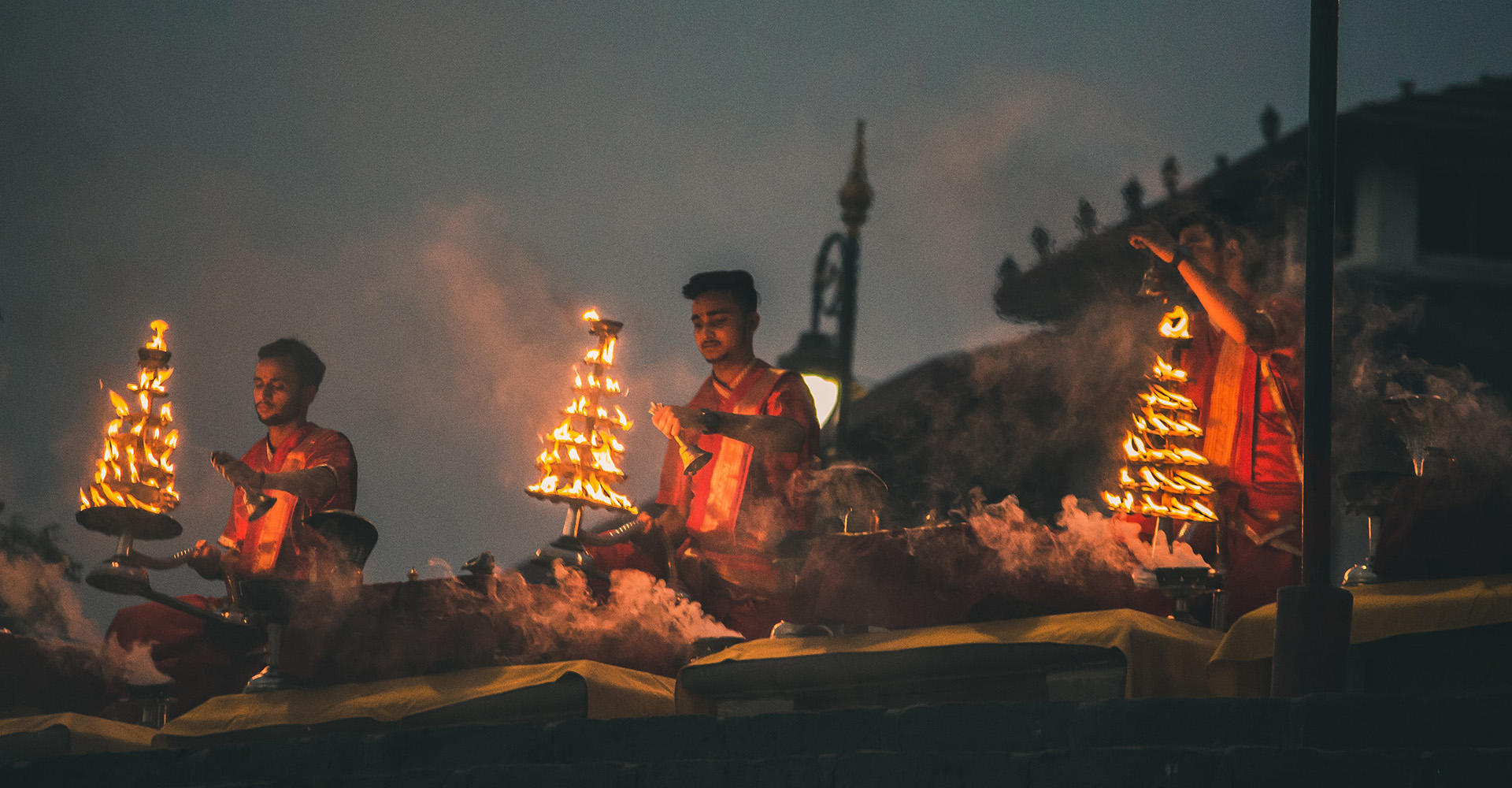 Varanasi Fire Ceremony